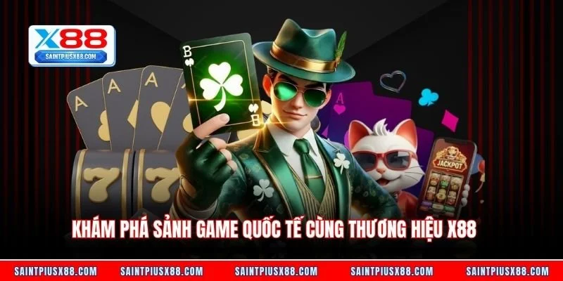 Khám phá sảnh game quốc tế cùng thương hiệu X88